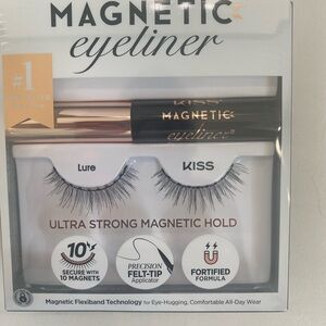 New Kiss Magnetic Eyeliner and Lash Kit - Black